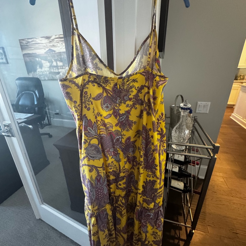 J. Crew Collection tiered cotton poplin dress in Ratti® golden paisley Small - Picture 9 of 10